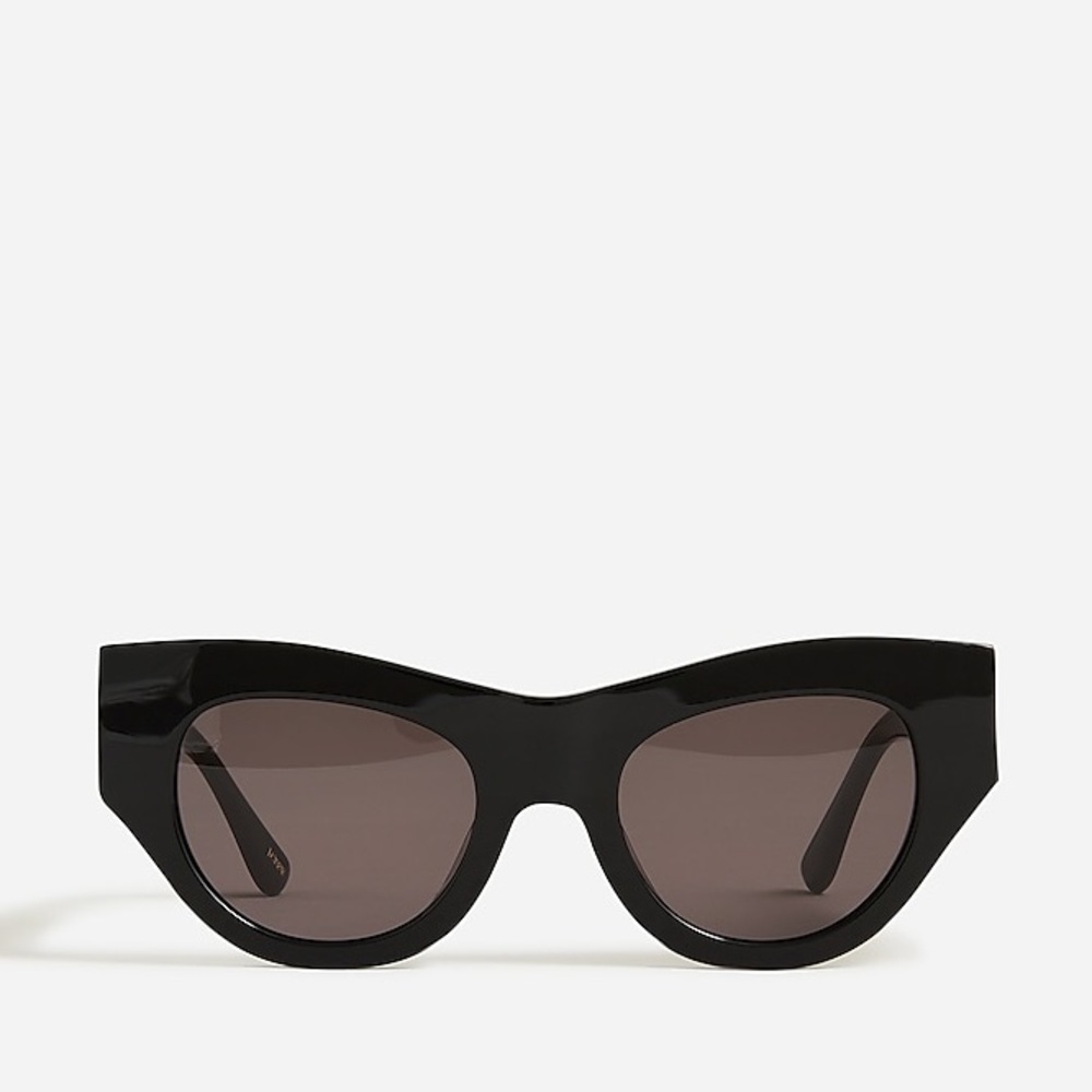 NWOT J. Crew Venezia Black Cat-eye Sunglasses